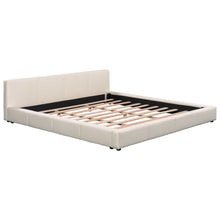 Load image into Gallery viewer, Stylish Upholstered Bed With Birch Wood Frame