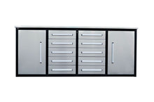 Load image into Gallery viewer, Storage Cabinets With Workbench (With 10 Drawers And 2 Cabinets)