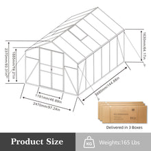 Load image into Gallery viewer, Gain Height Windproof house All Season Outdoor Garden Shelter
