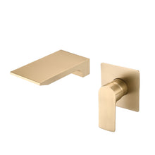 Load image into Gallery viewer, Modern Wall Mount Bathroom Sink Faucet With Waterfall Spout