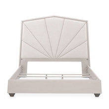 Load image into Gallery viewer, Fantosini - King Tufted Panel Bed - Silver Mist