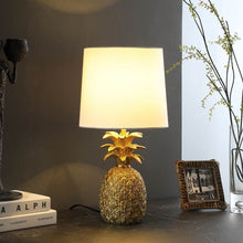 Load image into Gallery viewer, Bedside Table Lamp With White Empire Shade - Gold
