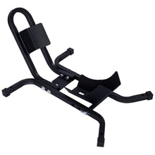Load image into Gallery viewer, Heavy Duty Motorcycle Front Tire Chock For 17" 21" Wheels Stand 1200 Lbs Capacity - Black