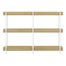 Load image into Gallery viewer, Frame Console Table With Three Shelves - Natural