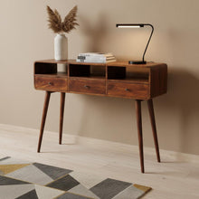 Load image into Gallery viewer, Solid Wood Solid Console Table With Shelf With Drawer (723398) - Brown
