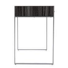 Load image into Gallery viewer, Writing Desk With Two Drawers - Silver
