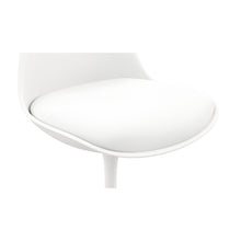 Load image into Gallery viewer, Upholstered Faux Leather Dining Side Chair - White