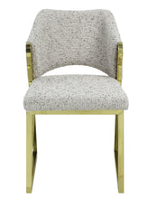 Load image into Gallery viewer, Upholstered Boucle Wing Back Dining Side Chair - Beige