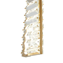 Load image into Gallery viewer, Metal LED Chandelier - Gold / Clear