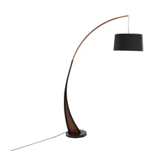 Load image into Gallery viewer, Noah - Mid-Century Modern Floor Lamp - Walnut