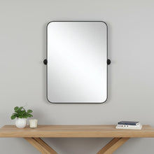 Load image into Gallery viewer, 36" Framed Accent Mirror Metal - Black