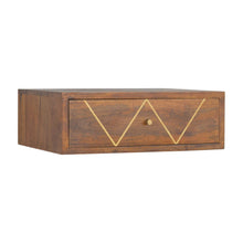 Load image into Gallery viewer, Floating Bedside Table - Chestnut