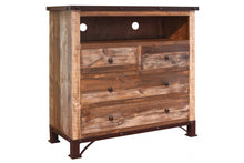 Load image into Gallery viewer, Solid Wood Four Drawer Chest - Brown