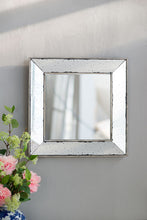 Load image into Gallery viewer, Distressed Accent Mirror, Traditional Style Framed Wall Mirror For Living Room