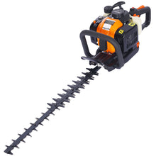 Load image into Gallery viewer, 26Cc Gas Powered Hedge Trimmer With Double Sided Blade And Recoil Start - Orange
