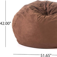Load image into Gallery viewer, Comfortable High Density Shredded Foam Bean Bag Chair With Removable Cover
