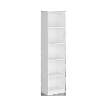 Load image into Gallery viewer, Five Tier Bookcase (546192) - White