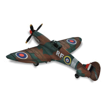 Load image into Gallery viewer, Hand Painted 1940 Spit Fire Model Airplane - Green / Brown