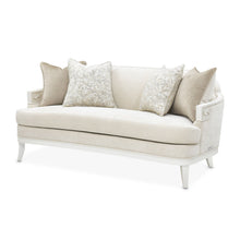 Load image into Gallery viewer, La Marisia - Chenille Loveseat - Tranquil / Creamy Pearl