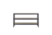 Load image into Gallery viewer, Console Table With Insets - Black