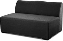 Load image into Gallery viewer, Polyester Blend Loveseat - Charcoal