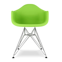 Load image into Gallery viewer, Heavy Duty Plastic Dining Arm Chair - Green