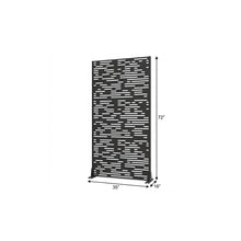 Load image into Gallery viewer, Three Panel Screen Room Divider (720195) - Black