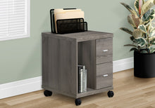 Load image into Gallery viewer, Office, File Cabinet, Printer Cart, Rolling File Cabinet, Mobile, Storage, Contemporary & Modern
