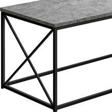 Load image into Gallery viewer, Metal Coffee Table - Gray And Black