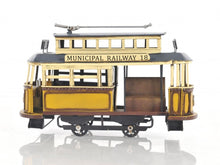 Load image into Gallery viewer, Railway Cable Car Sculpture - Yellow / Black