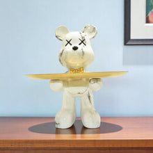 Load image into Gallery viewer, Tabletop Sculpture - Off White / Gold