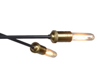 Load image into Gallery viewer, Sputnik Six Light Metal Chandelier - Bronze