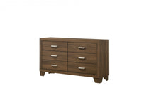 Load image into Gallery viewer, Six Drawer Wooden Double Dresser - Brown