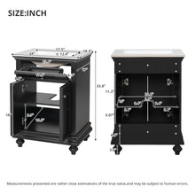 Load image into Gallery viewer, Modern Bathroom Vanity With Tip-Out Drawer And Soft-Close Hinges