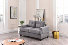 Load image into Gallery viewer, Stylish Transitional Loveseat For Two