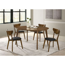 Load image into Gallery viewer, Linnea - 5 Piece Dining Set With Chairs - Dark Walnut