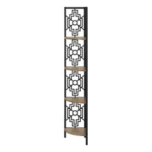 Load image into Gallery viewer, Four Tier Corner Bookcase (376534) - Taupe