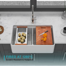 Load image into Gallery viewer, Double Bowl Sink Workstation - White