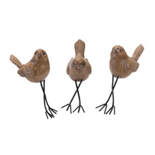 Load image into Gallery viewer, Poly Figurine Tabletop Sculpture (Set of 6) - Brown