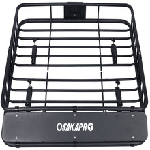 Load image into Gallery viewer, Motoring Rooftop Cargo Carrier Basket Steel, Universal Fit Roof Rack
