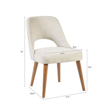 Load image into Gallery viewer, Nola - Dining Side Chair (Set of 2) - Cream