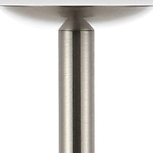 Load image into Gallery viewer, USB Table Lamp With Dome Shade - Nickel