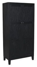 Load image into Gallery viewer, Solid Wood Accent Cabinet With Two Doors - Graphite