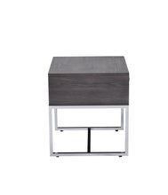 Load image into Gallery viewer, Iban - End Table - Gray Oak / Chrome