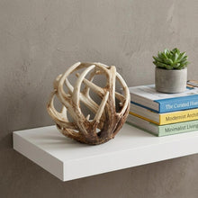 Load image into Gallery viewer, Antler Shaped Sculpture - White