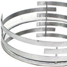 Load image into Gallery viewer, 14" Round Metal Vanity Tray - Silver