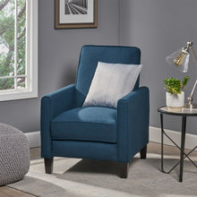 Load image into Gallery viewer, Upholstered Push Back Recliner Chair For Living Room
