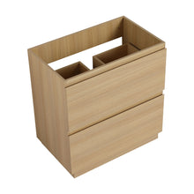 Load image into Gallery viewer, Modern Freestanding Bathroom Vanity Cabinet With Double Drawer