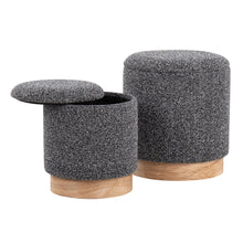 Load image into Gallery viewer, Marla - Contemporary, Nesting Ottoman Set