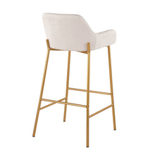 Load image into Gallery viewer, Daniella - Contemporary / Glam Fixed Height Bar Stool (Set of 2)
